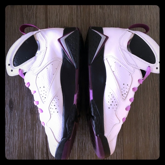 AIR JORDAN 7 RETRO GG (GS) "FUCHSIA GLOW" - Picture 5 of 8
